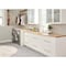 Jeffrey Alexander 673 mm Center-to-Center Satin Nickel Key Grande Cabinet Bar Pull 5673SN - alternate 3